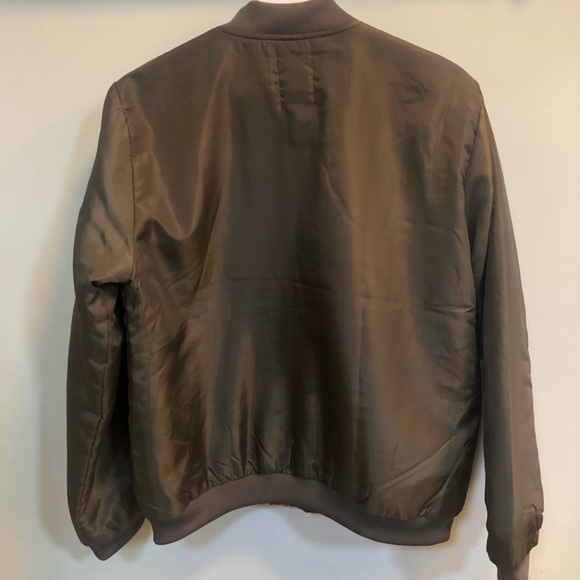 Guess women lightweight bomber jacket Olive - Picture 2 of 8